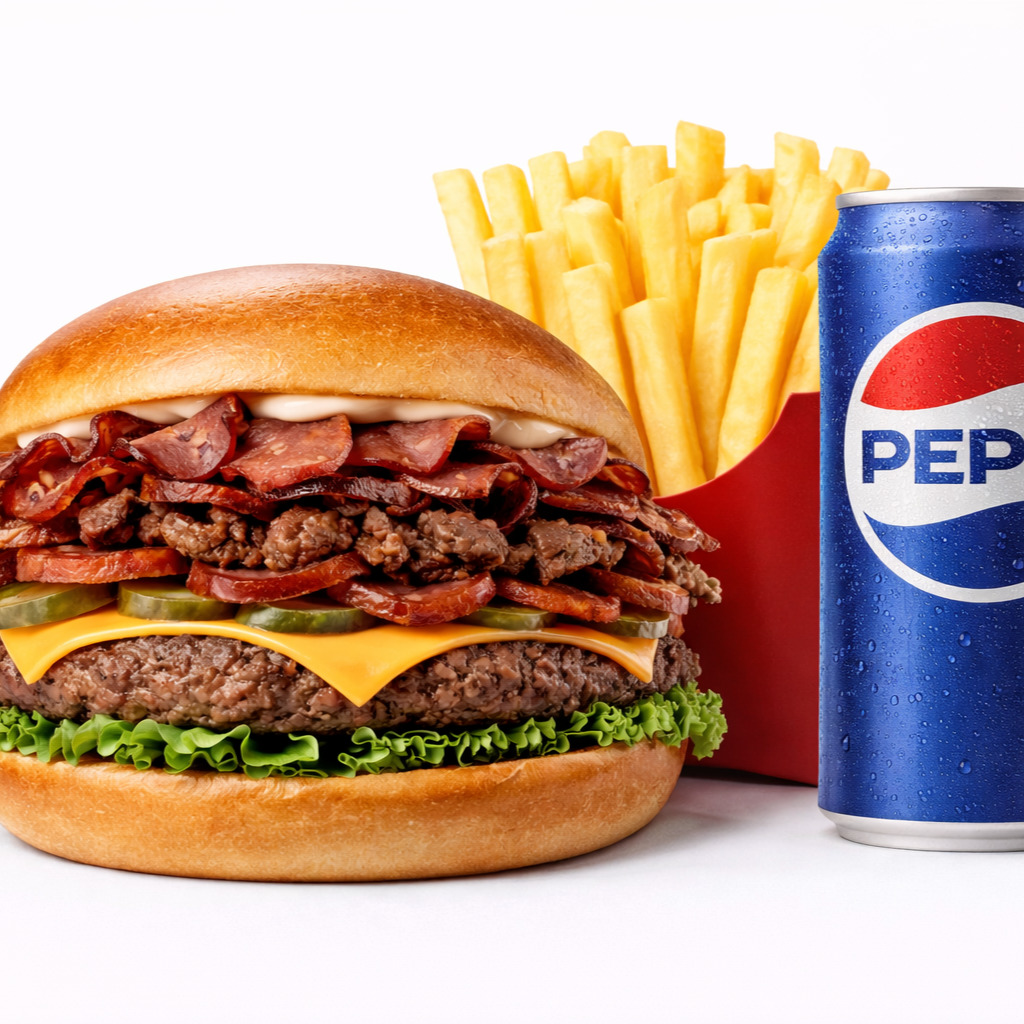 Mr Chef Burger Menu