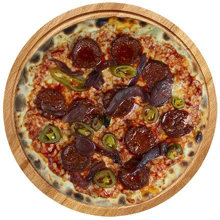 Sciracha Acılı Sucuk Pizza (Küçük)