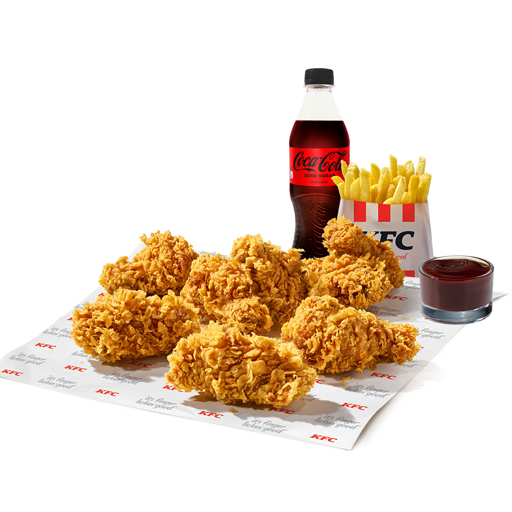 8'li Hot Wings Menü