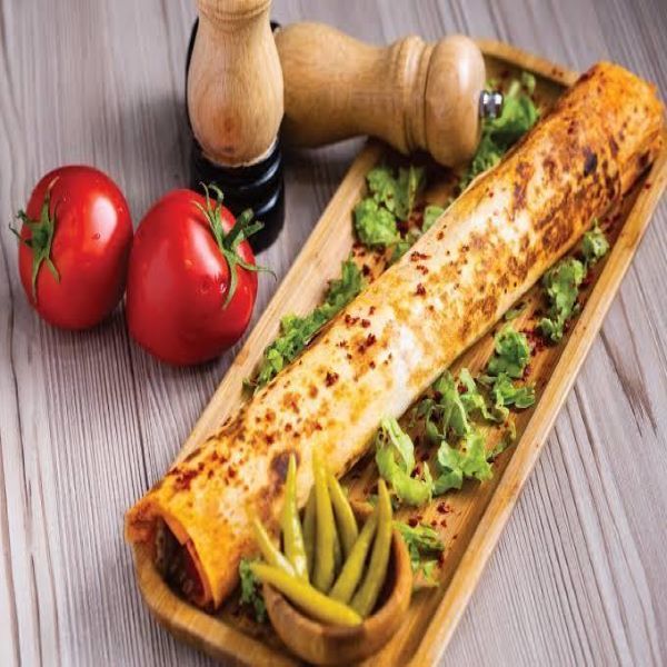 King Kaşarlı Tavuk Döner Dürüm