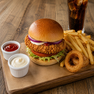Tavuk Hamburger