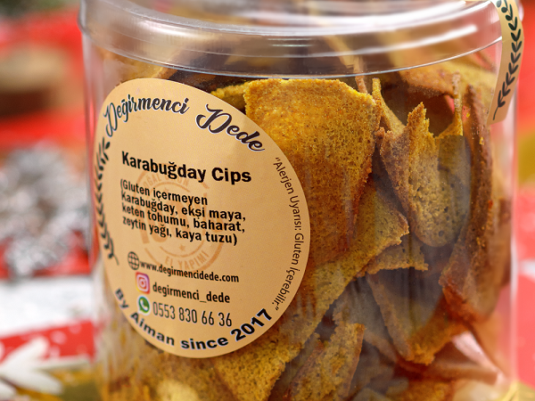 Karabuğday Ekşi Mayalı Cips (Paket)