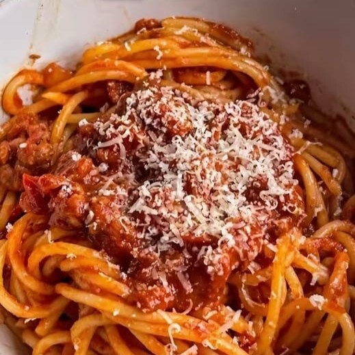 Arabiata Soslu Spagetti Makarna+Coca Cola
