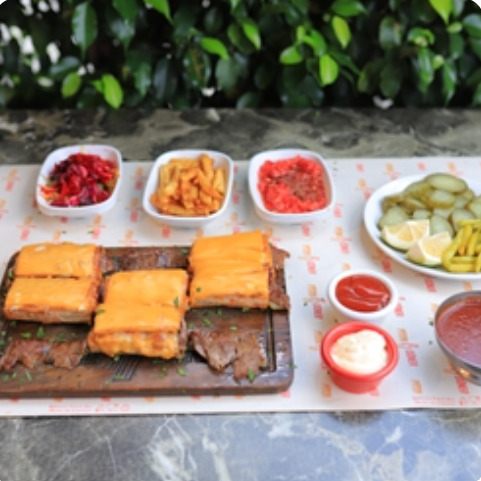 Cheddarlı Mantarlı Piton Et Döner