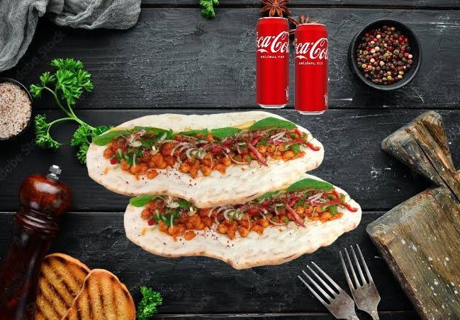 Gaziantep Nohut Dürümü Coca-Cola Cazip Menü