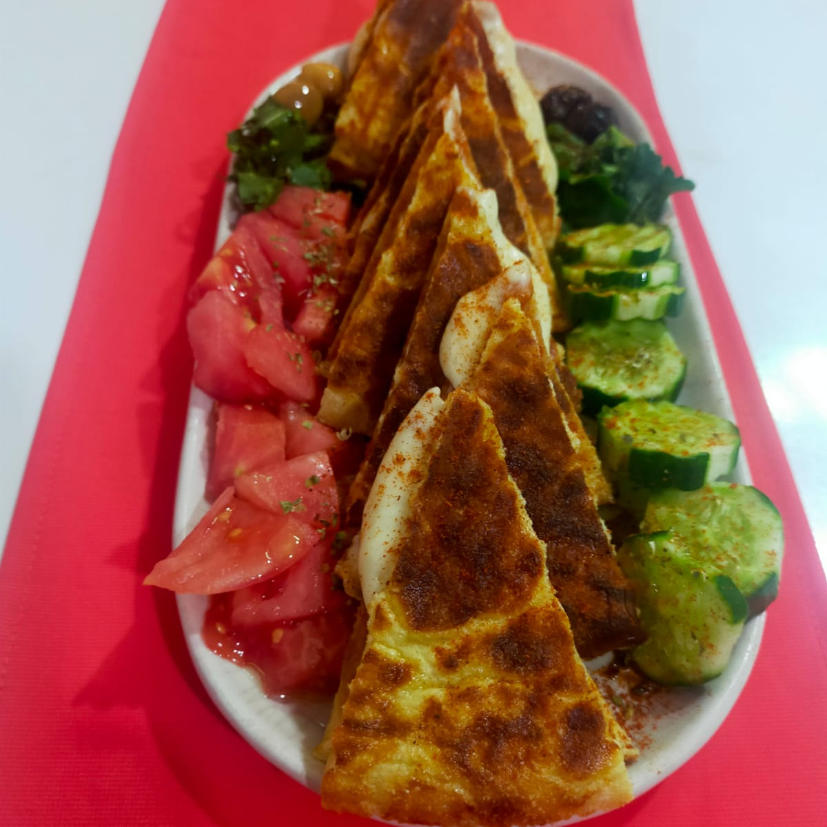 Kavurmalı Bazlama Tost