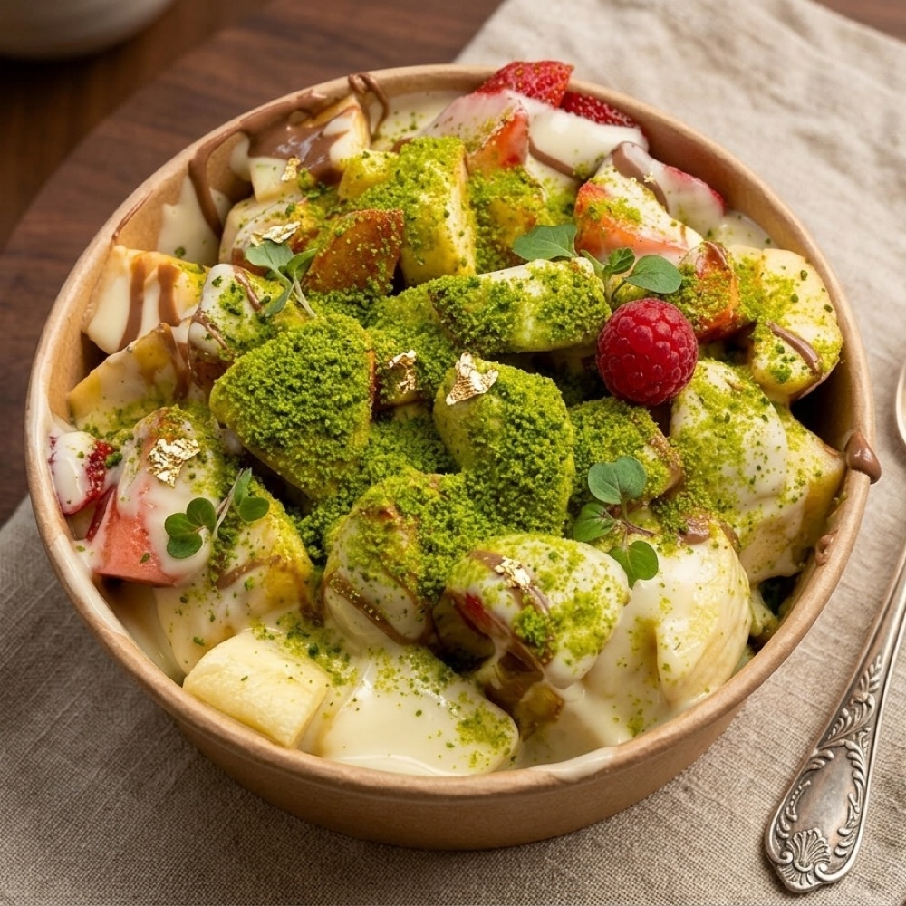 Antep fıstıklı Waffle molası