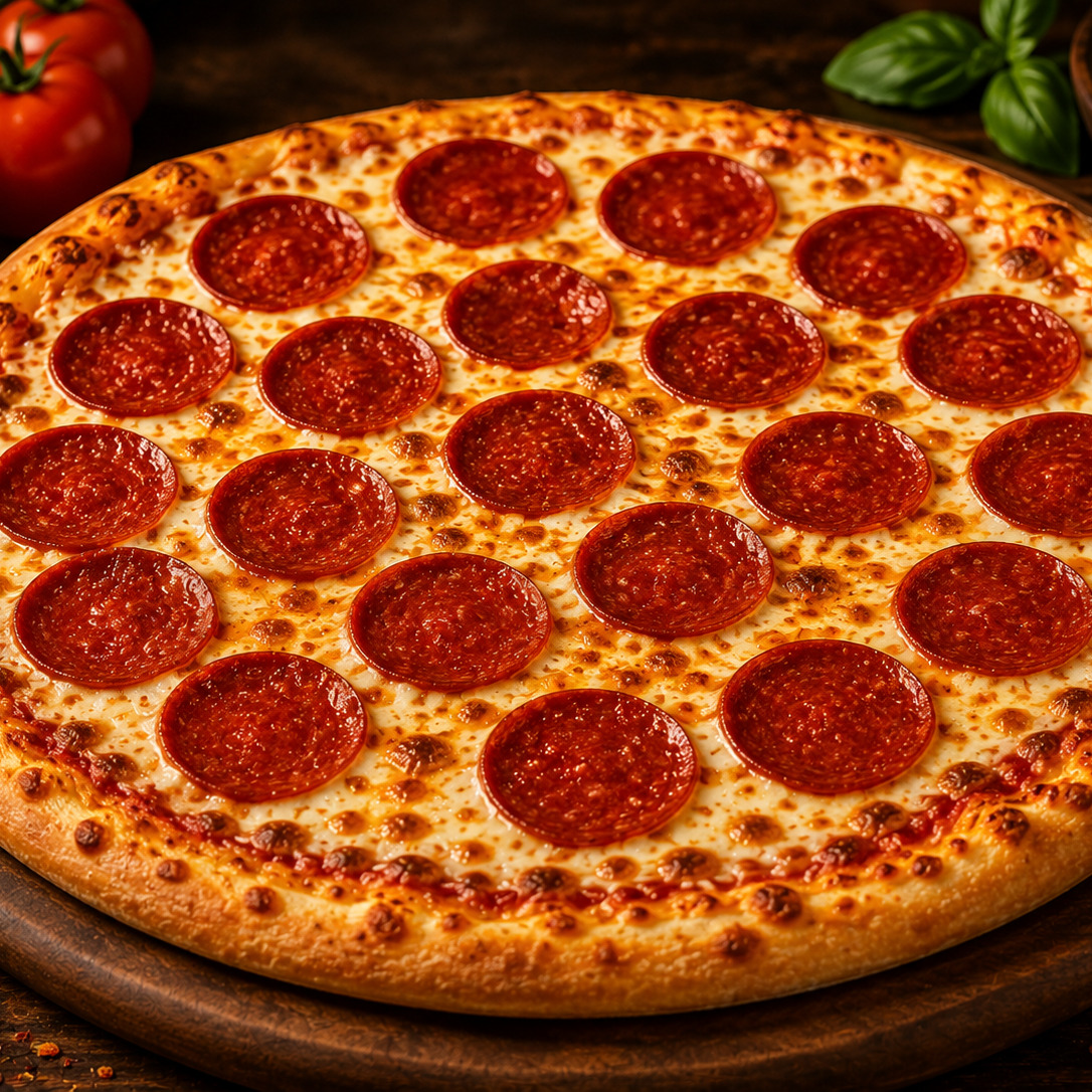 Pepperoni Pizza (Büyük Boy)