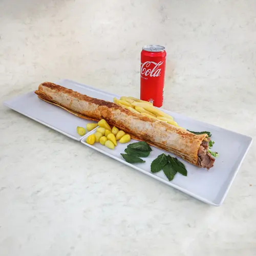 Ateş Mega Et Döner Dürüm Menü 2