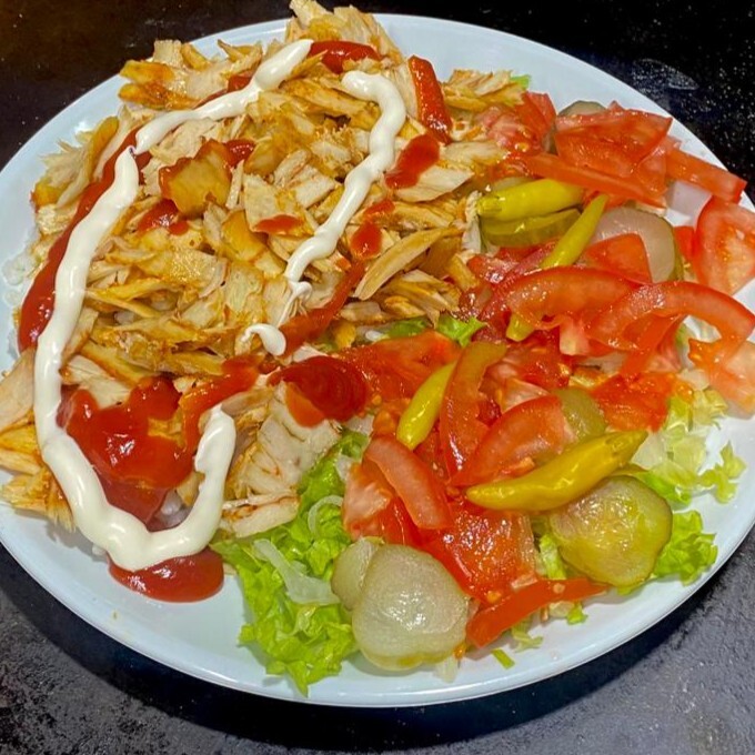Pilav Üstü tavuk eşsiz lezzet klasik döner