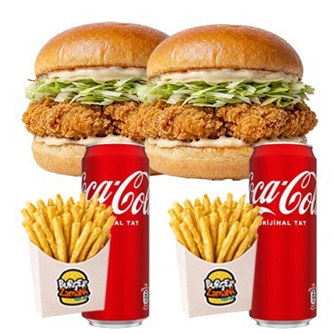 2'li Tavuk Burger Menü