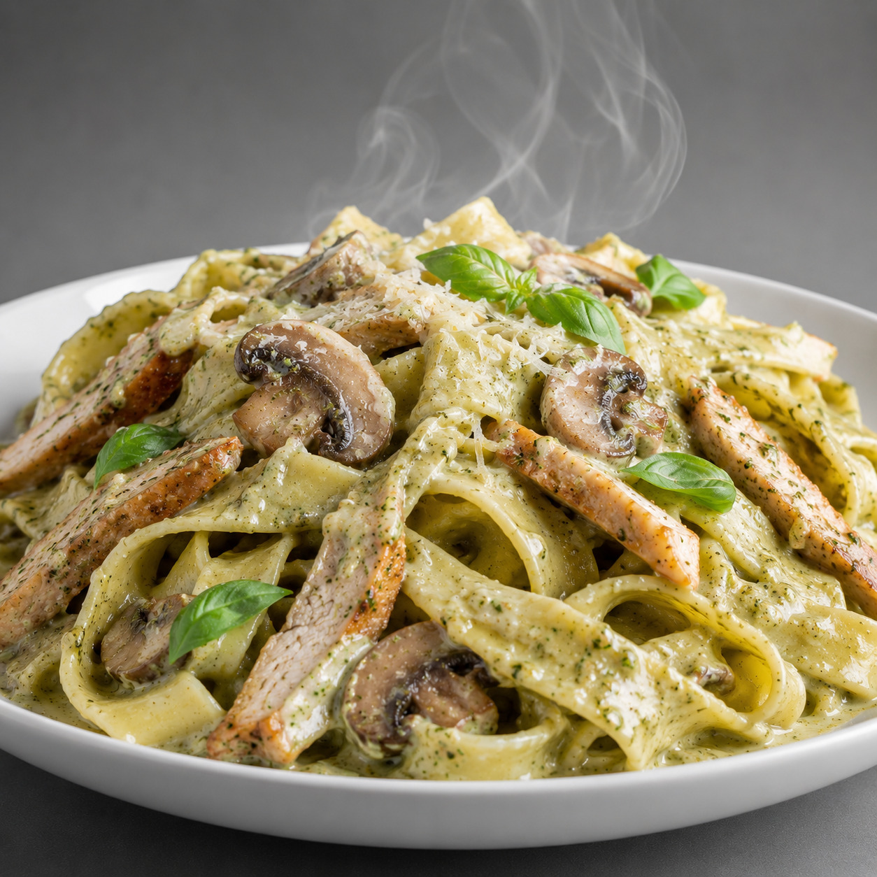 Fetuccine Chicken Alfredo