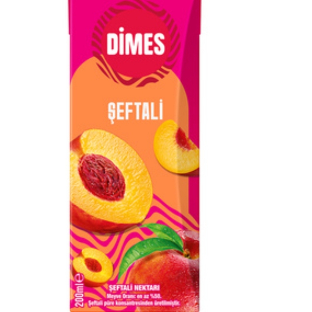 Dimes Meyve Suyu şeftali (200 ml)