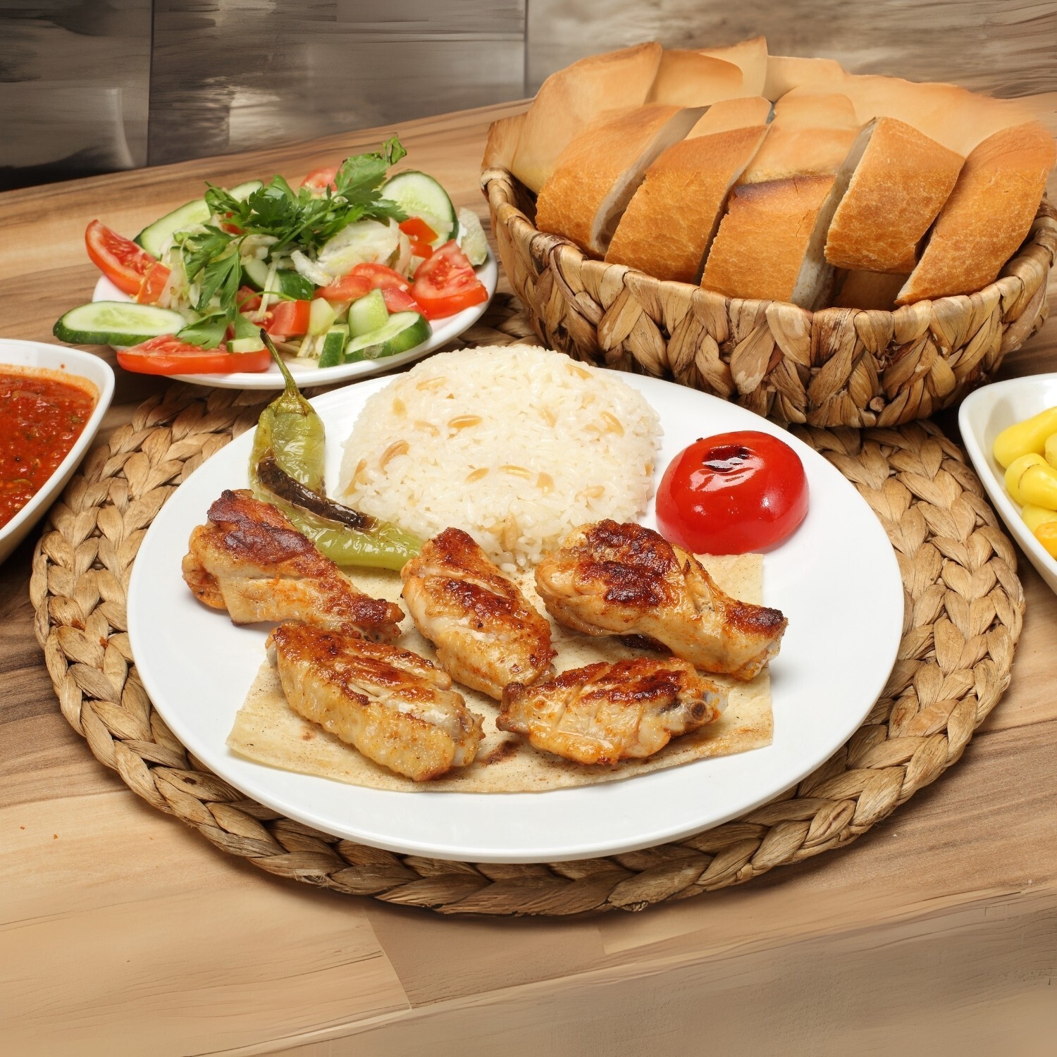 Hesaplı Tavuk Kanat Izgara (250 gr.)