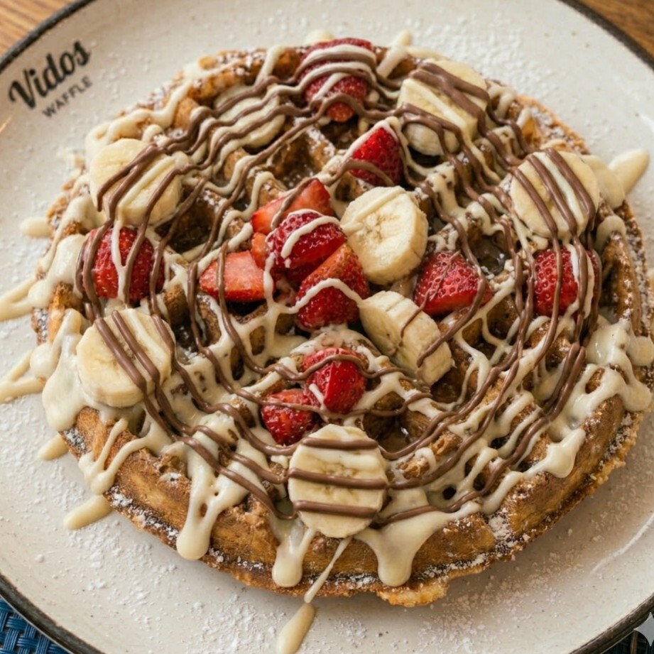 Sütlü Çikolatalı waffle (Büyük Hamur)