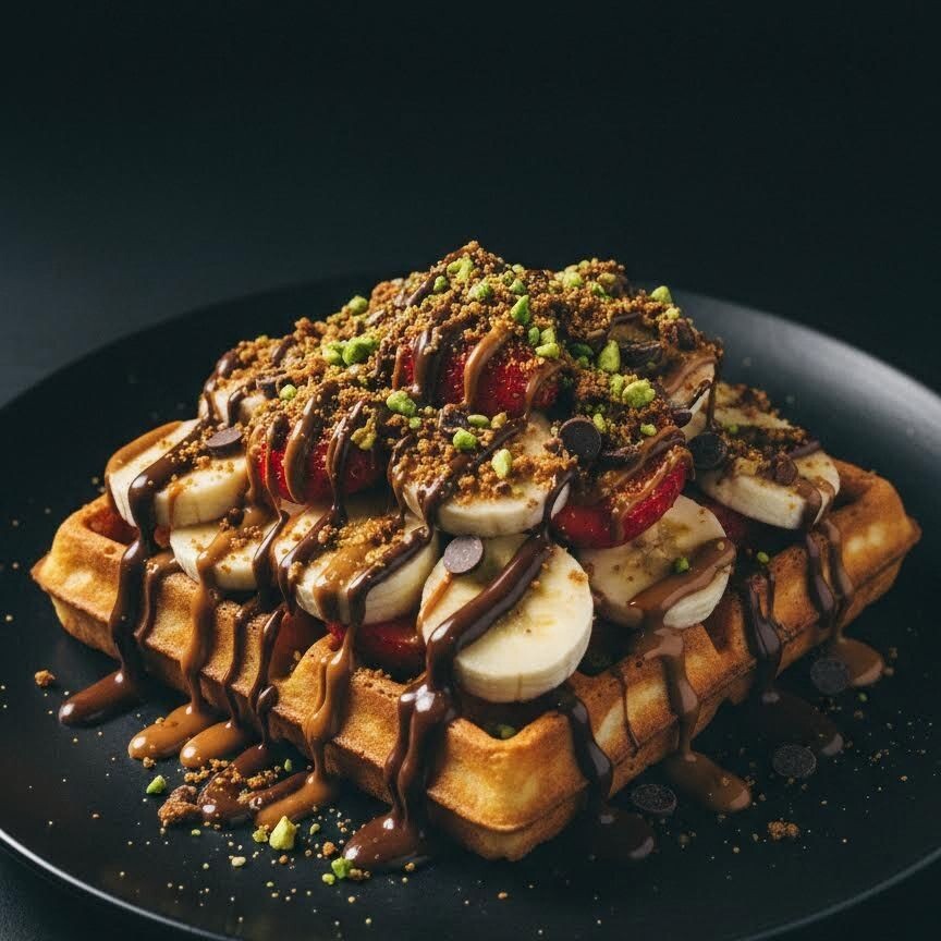 Sütlü Çikolata Lotus Waffle