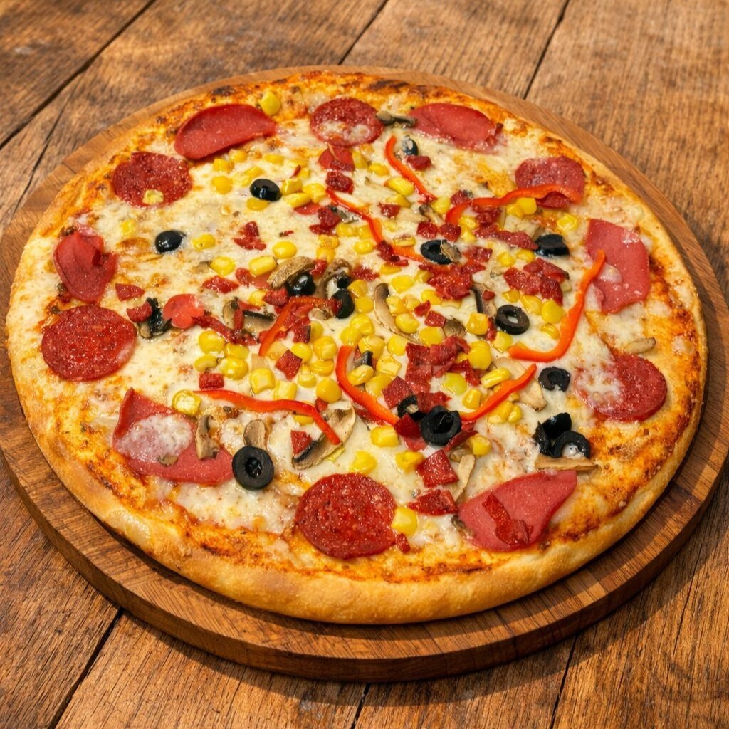 Extra Karışık Pizza (Büyük)