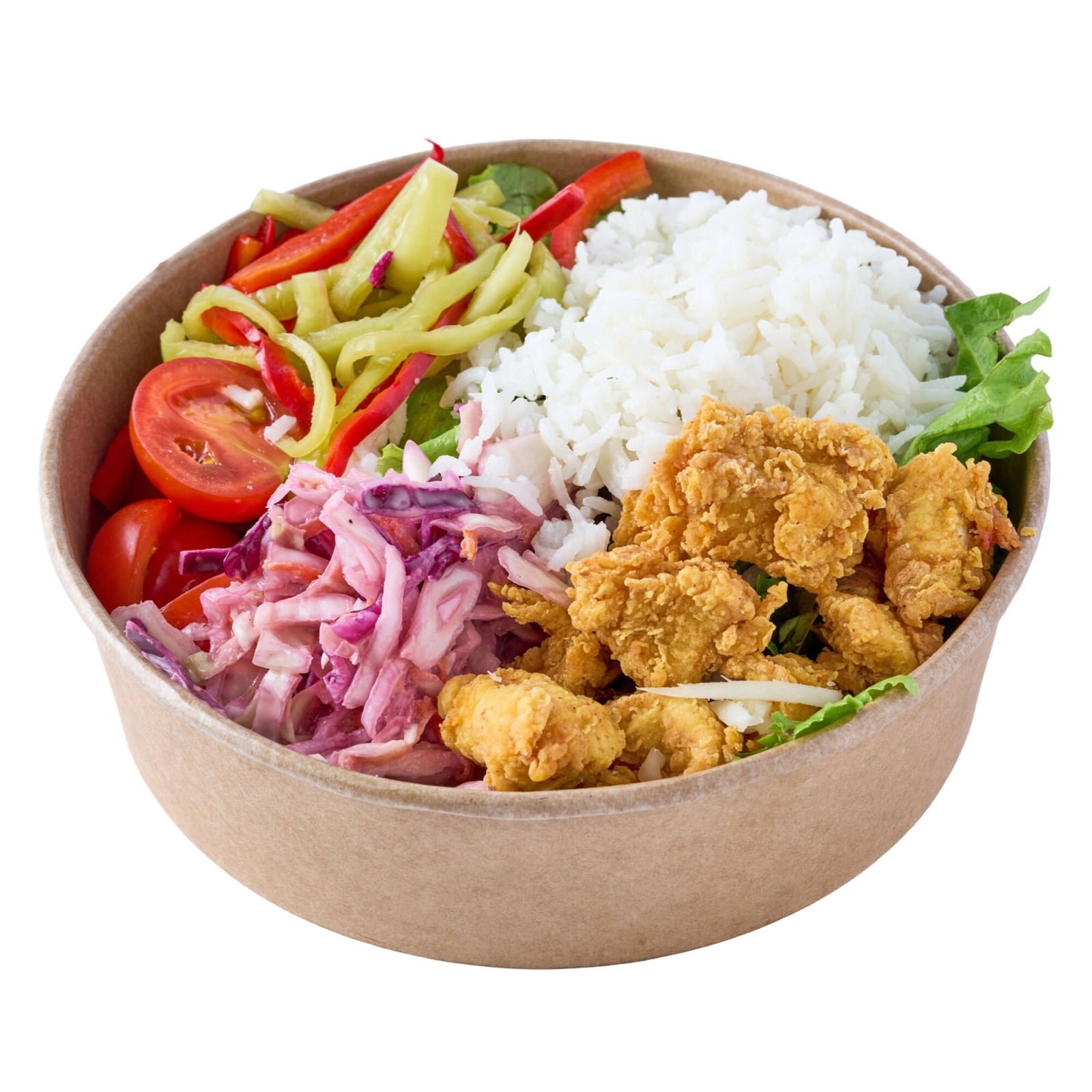 Çıtır Tavuklu Bowl