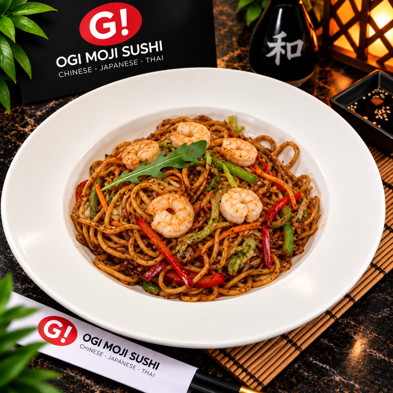 Karidesli Noodle