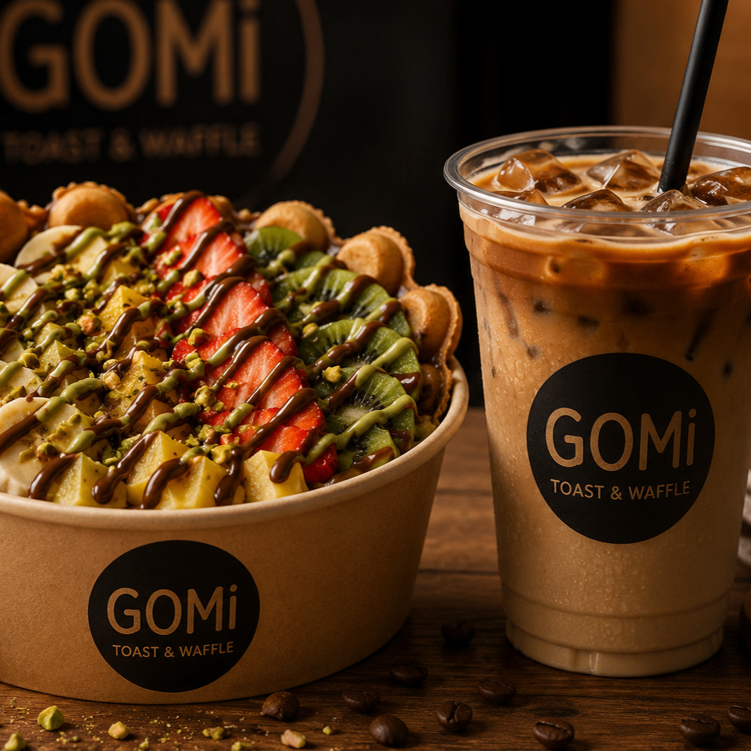 Kova Waffle + Soğuk Kahve