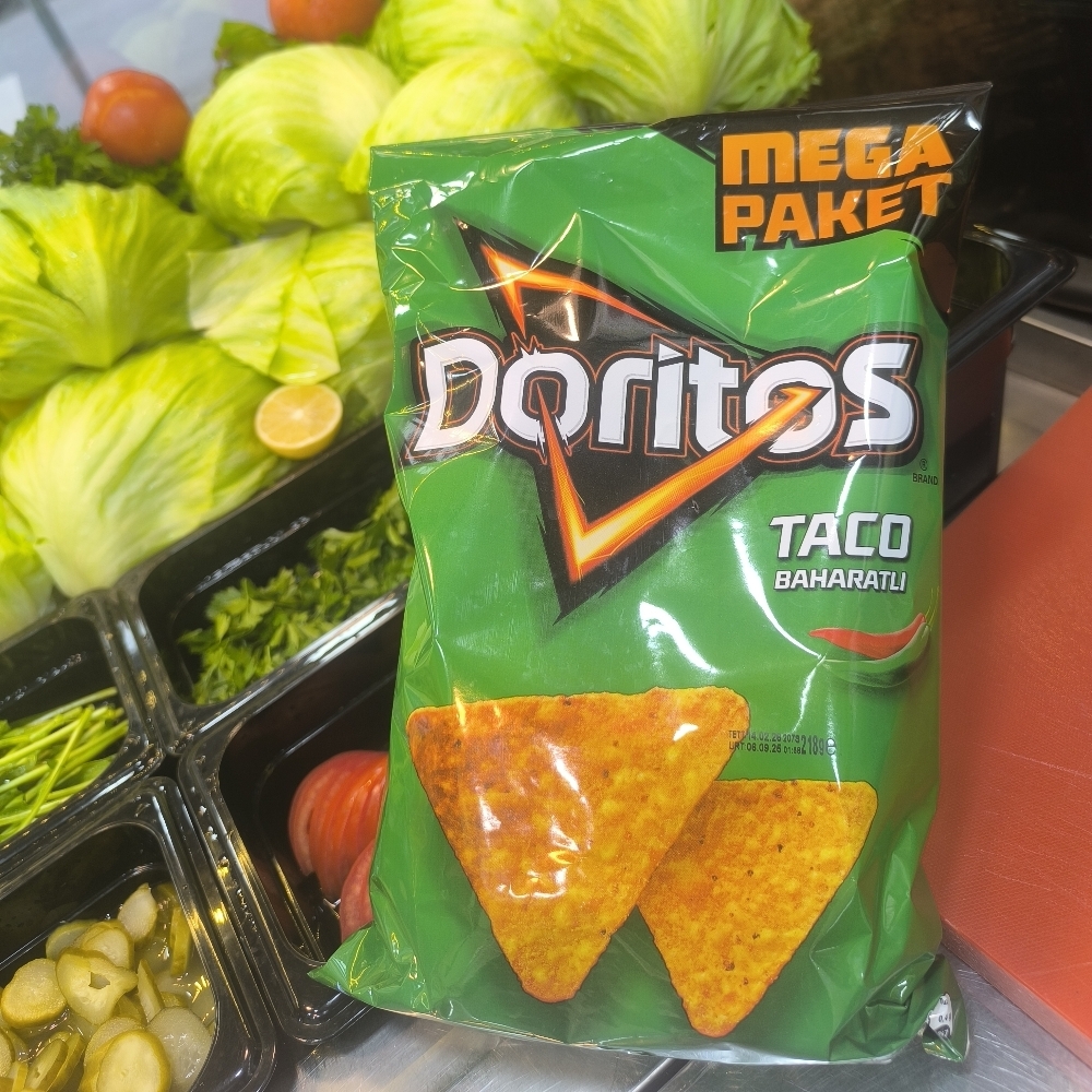 Doritos Taco Baharatlı Mega Boy (218 gr.)