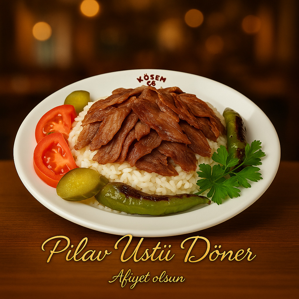 Pilav Üstü Et Döner