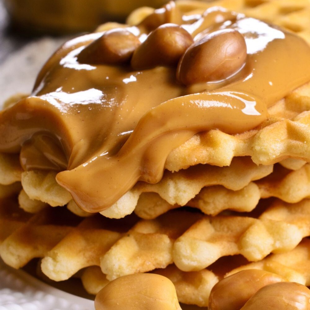 Yer Fıstıklı Waffle