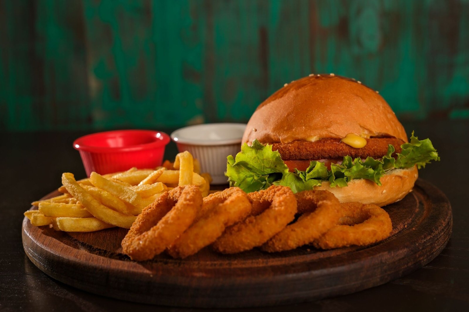 Tavuk Burger Menü