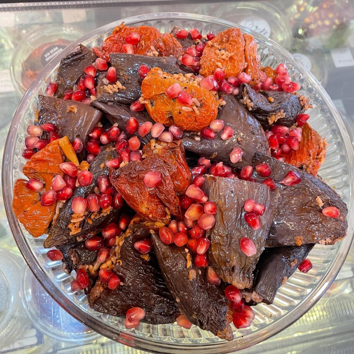 Zeytinyağlı Kuru Patlıcan Biber Dolması (250 gr.)