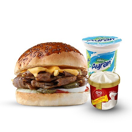 Algida Et Döner Burger Menü