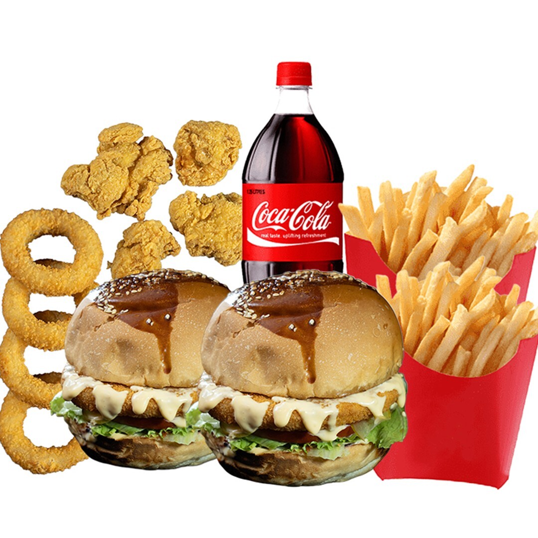 İkili Çıtır Tavuk Big Burger Menü