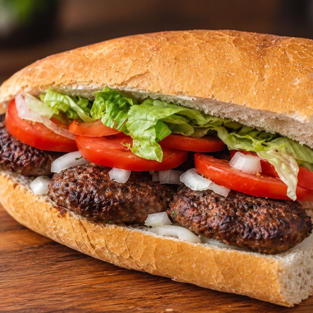 Ekmek Arası Köfte (Yarım Ekmek)