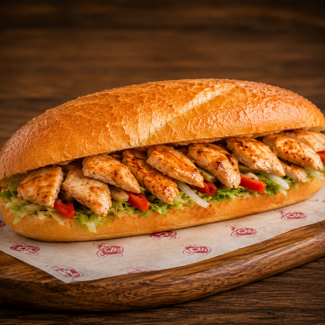 Tam Ekmek Arası Tavuk Döner