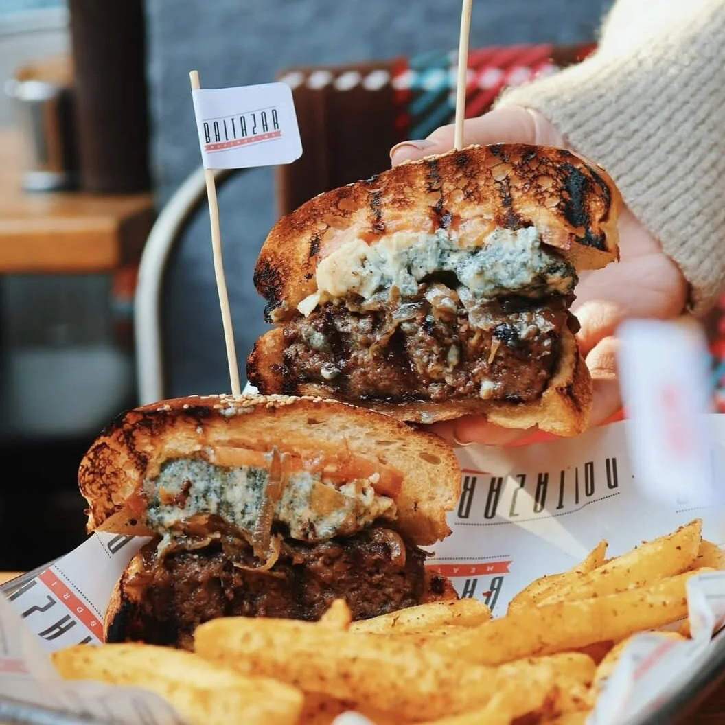 Blue Cheese Burger (200 Gr.)