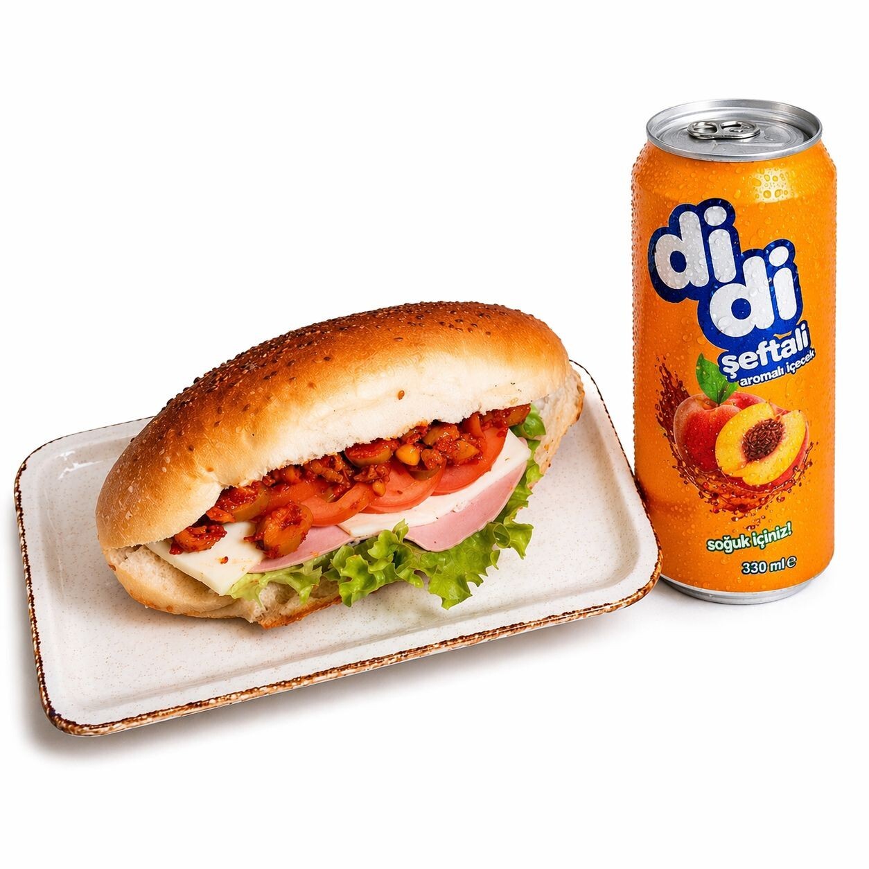 İzmir Sandviç + Didi Şeftali