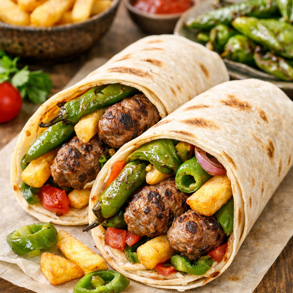 Köfteli Wrap Menü