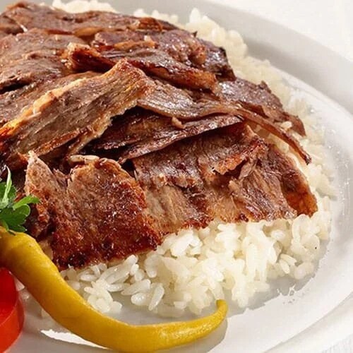 Pilav Üstü Et Döner Menü