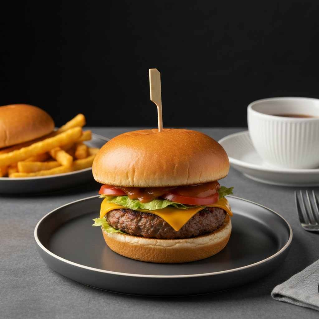 Chili Crispy Chicken Burger