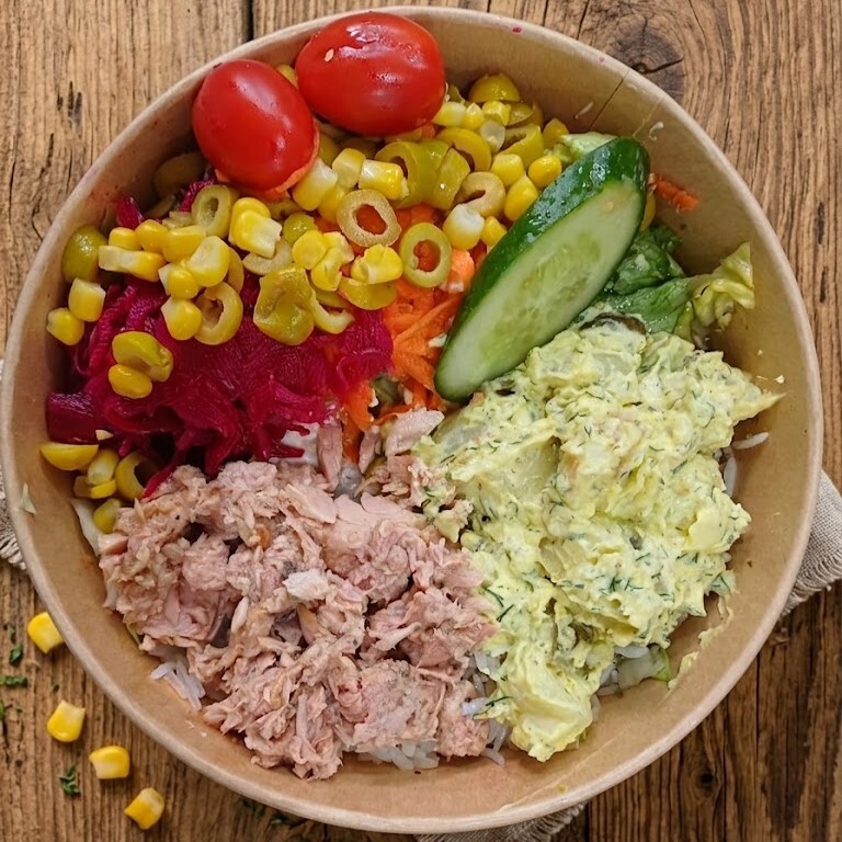 BowL 4 :) Ton Balık Patates Basmati & Tuna, Potato, and Basmati Rice
