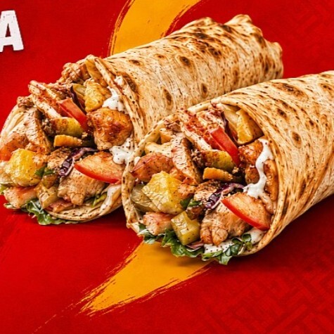 5'li Hatay Soslu Tavuk Döner Dürüm