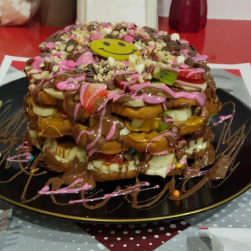 Pistachio Waffle