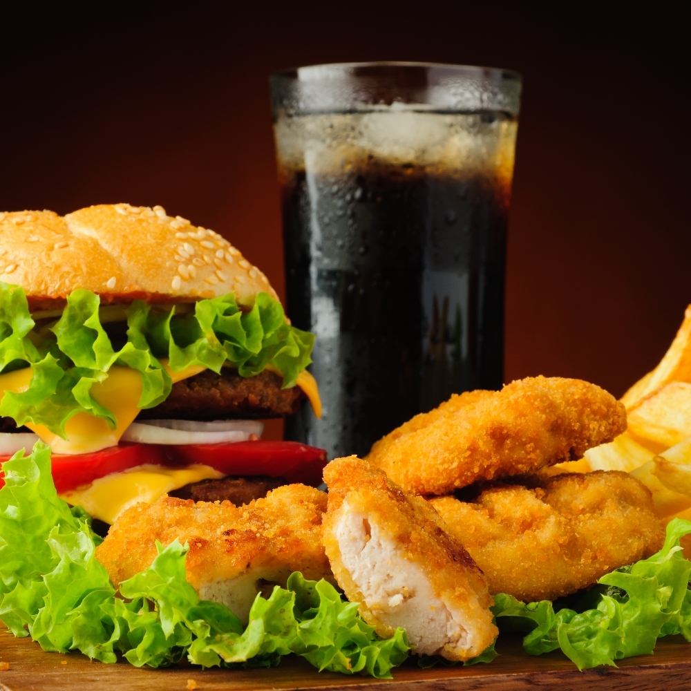 Kids Burger Menü