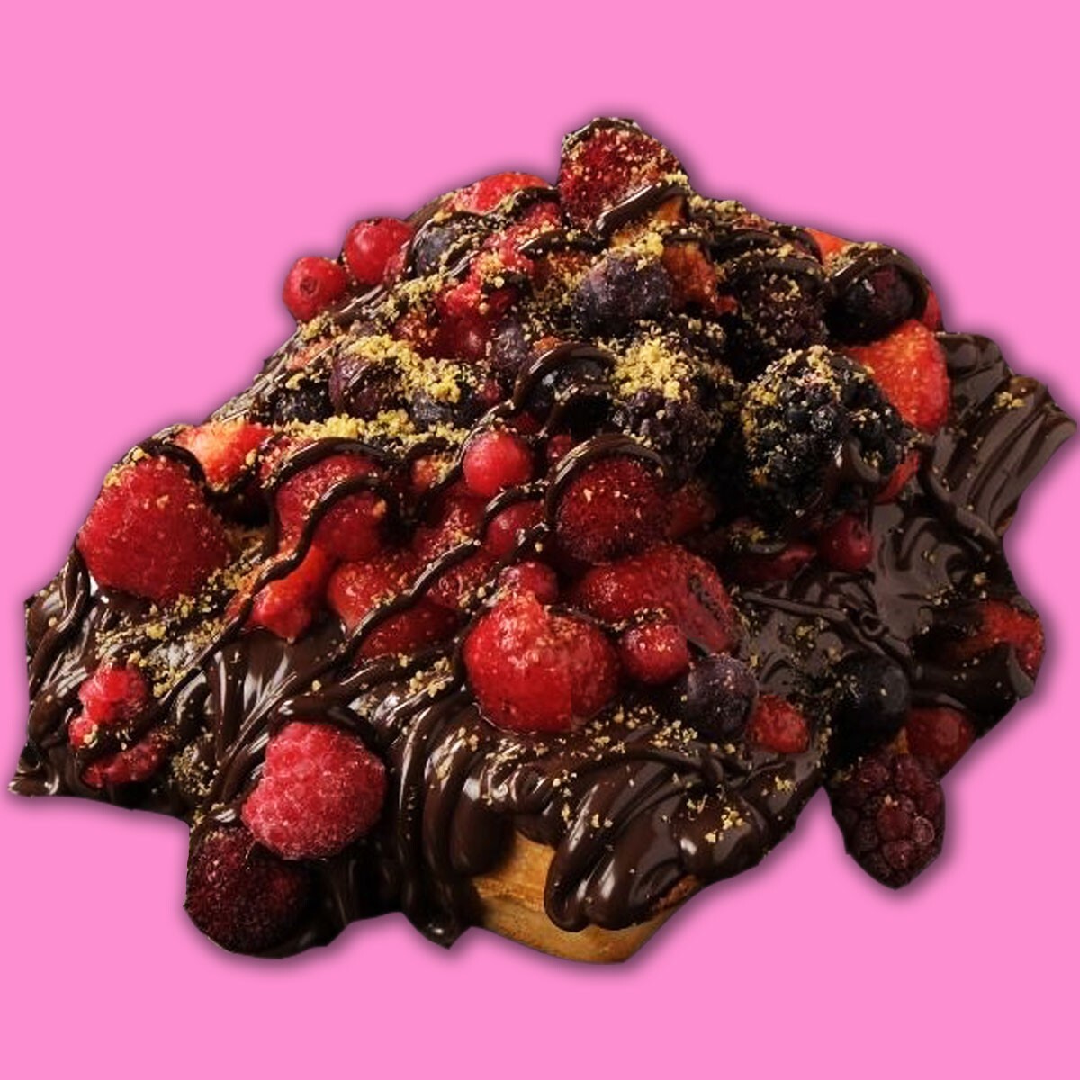 Orman Meyveli Rüya Waffle