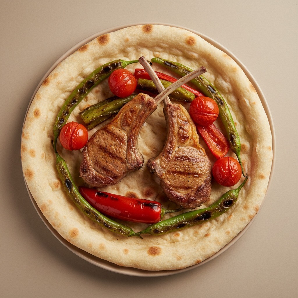 Kuzu Pirzola (1 kg) (Pişirilmiş)
