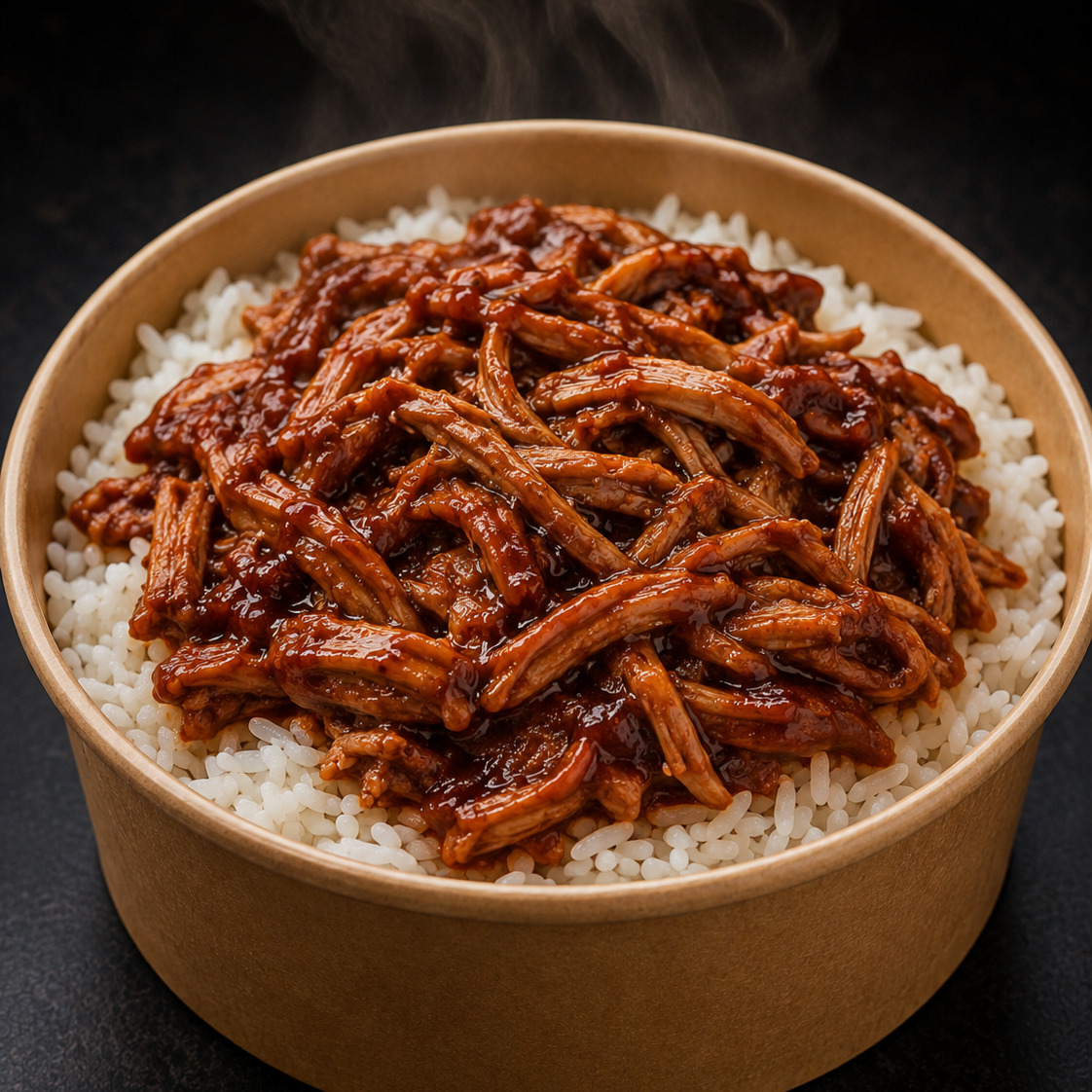 Barbekü Soslu Tavuklu Pilav