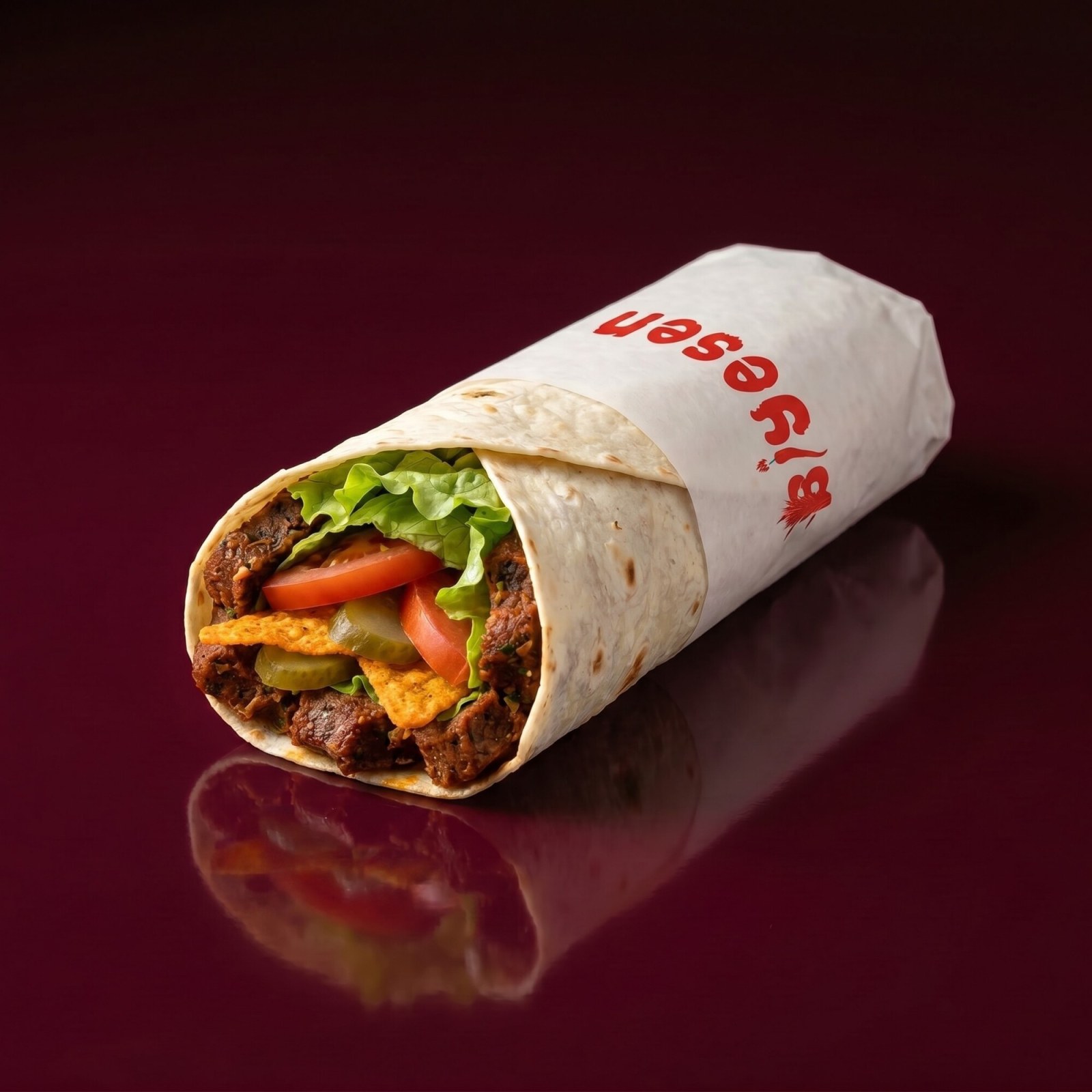 Doritoslu Double Dürüm (125 gr)