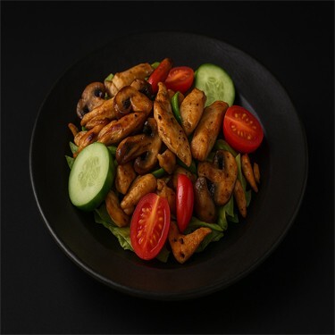 Soya Soslu Tavuklu Salata