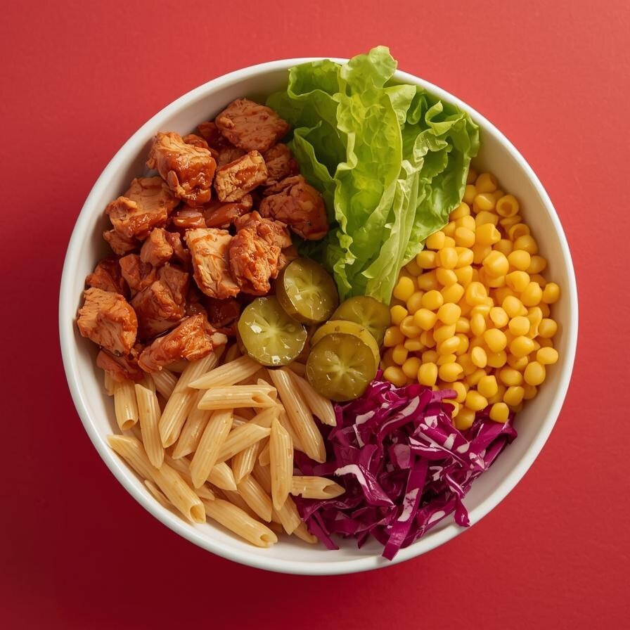 Soya Soslu Tavuklu Makarna Bowl
