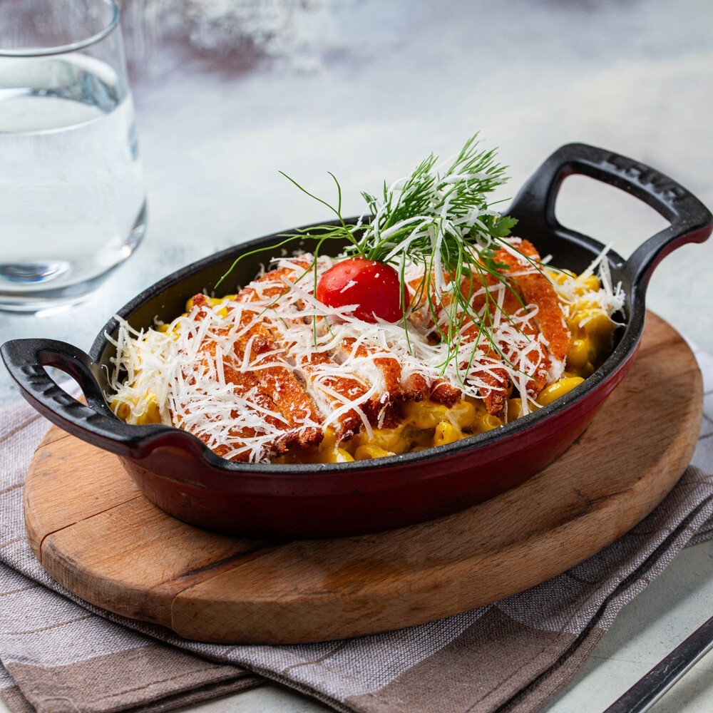 Mac Cheese Tavuklu