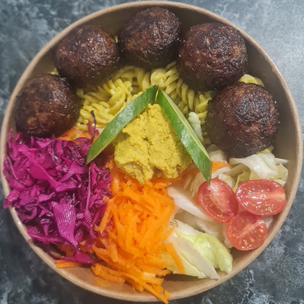 PSM Tontiş Köfte Humus & Tontiş Meatball Hummus